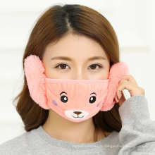 Velvet Girls Winter Ear Muff Wrap Band Ear Warmer Earlap 2 en 1 Masque adulte avec oreillettes